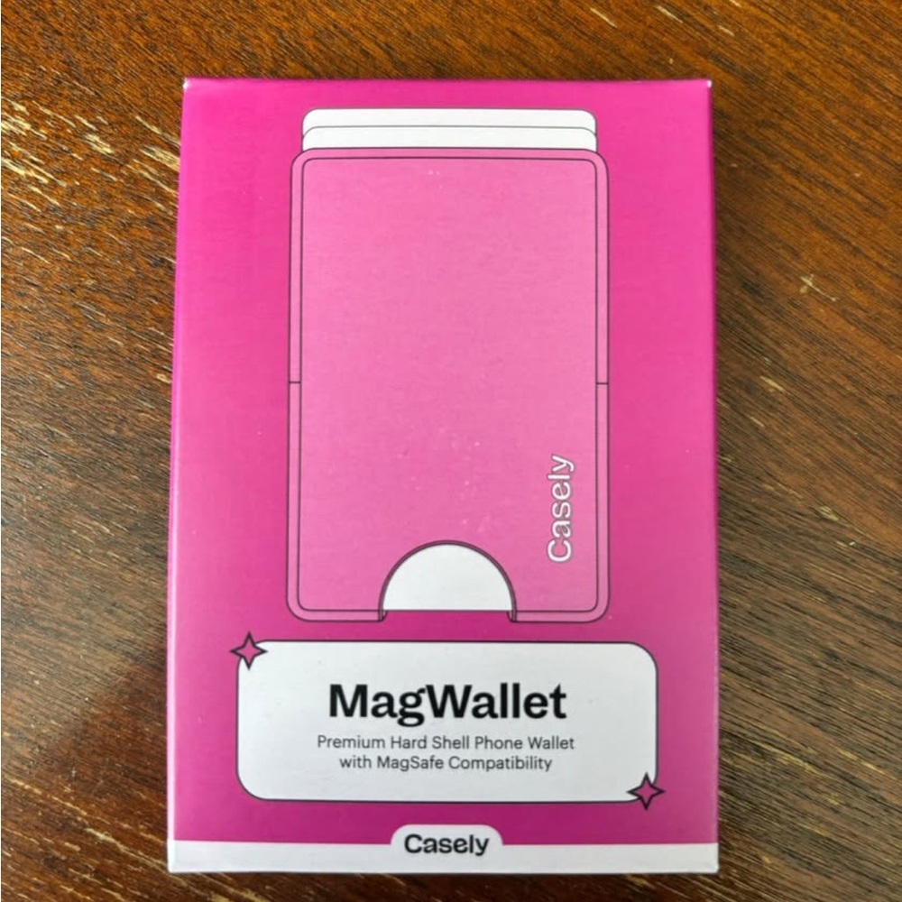 Casely Pink MagWallet